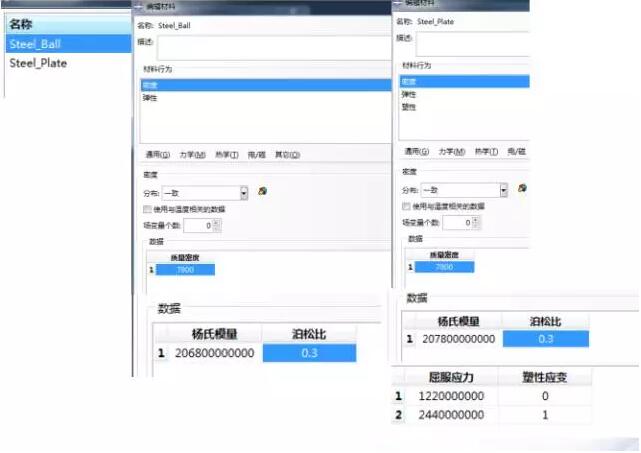 Abaqus仿真——刚体小球撞击圆板