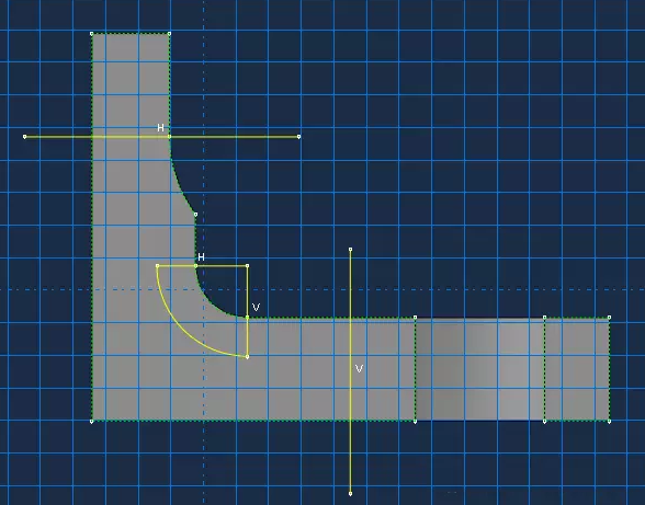 在Abaqus/CAE中巧用Creat shell命令进行分块